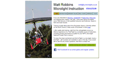 Desktop Screenshot of fly-microlights.co.uk